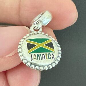 Pandora  JAMAICA Flag Exclusive Charm